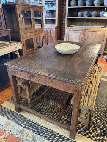 Vintage Wood Dining Table