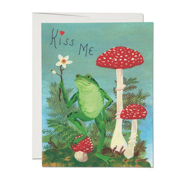 Kiss Me Greeting Card
