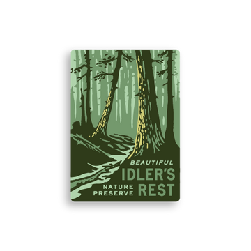 Idler's Rest Kestrel Country Sticker