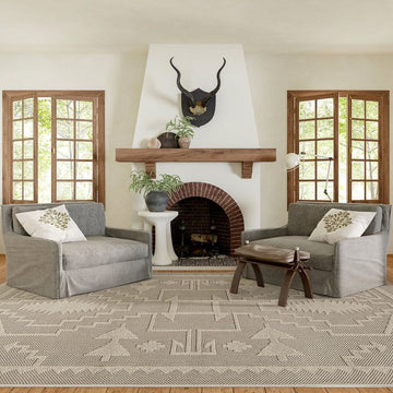 8x10 Beige nuLoom Outdoor Rug