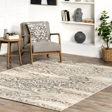 9x12 Tan/Grey Transitional Rug