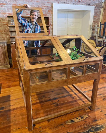 Giant Reclaimed Wood Terrarium