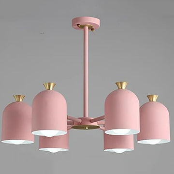 Pink Modern Chandelier