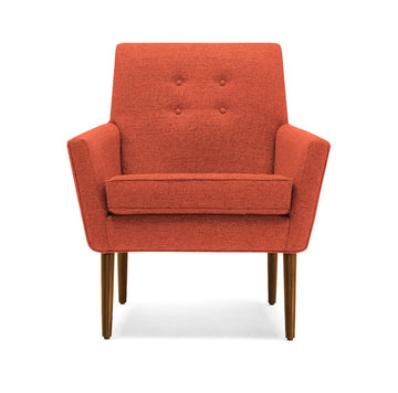 Tangerine Joybird Armchair