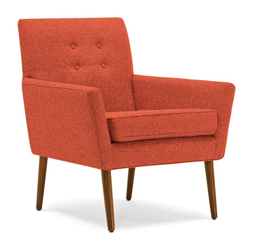 Tangerine Joybird Armchair