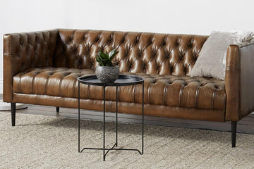 Brown Joybird Leather Sofa