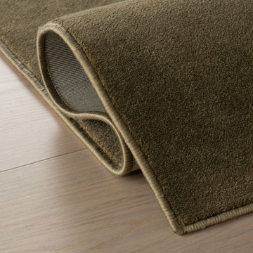 5x8 Olive nuLoom Shag Rug