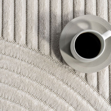 7'10"x10' Ivory nuLoom Shag Rug