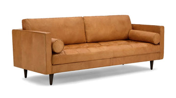 Joybird Leather Sofa