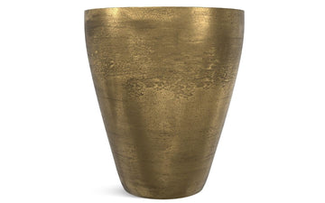 Gold Modern Accent Table