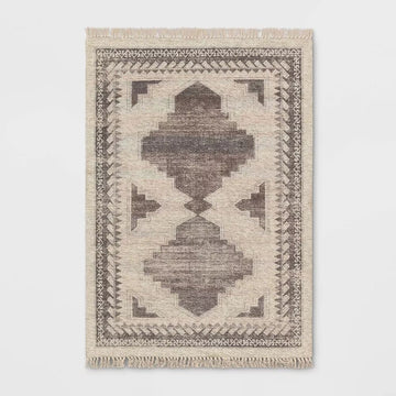 7x10 Tan Transitional Rug