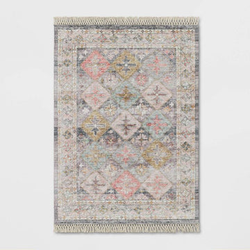 5x7 Multi Boho Rug