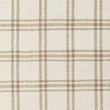 5x7 Neutral Plaid Modern Rug