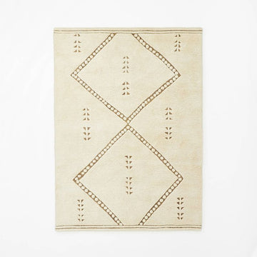 5x7 Ivory Studio McGee x Target Wool Rug