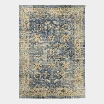 7x10 Blue Transitional Rug