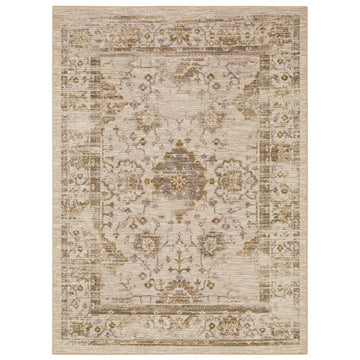 7x10 Tan Modern Rug