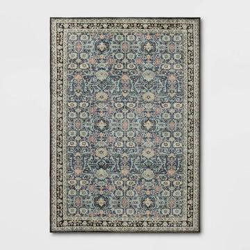 7x10 Blue Persian Rug