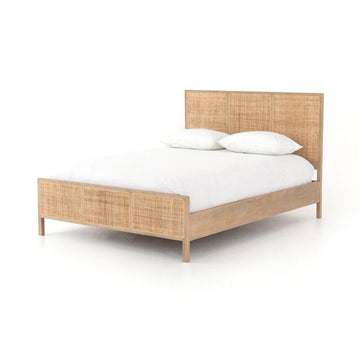 Rattan Four Hands King-Sized Bed