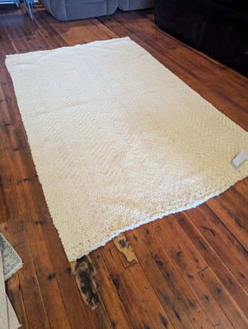 6x9 Off-White nuLoom Jute Rug