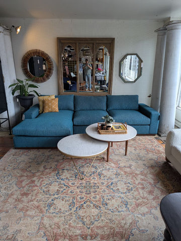 Teal Joybird Sectional