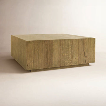 Lt Wood Modern Coffee Table