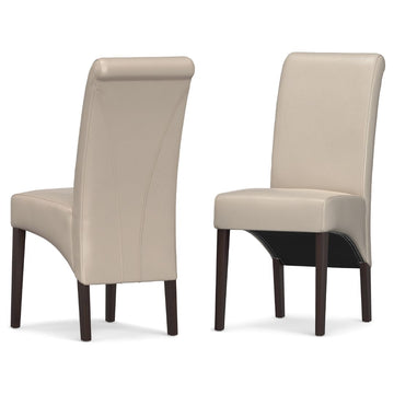 Ivory Modern Dining Chairs