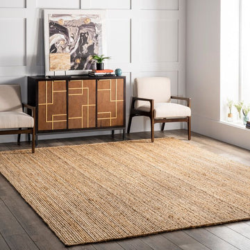 5x8 Woven nuLoom Jute Rug