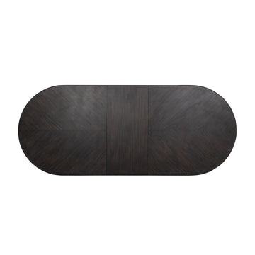 Cerused Black Transitional Dining Table