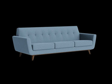 Blue Joybird Hughes Grand Sofa