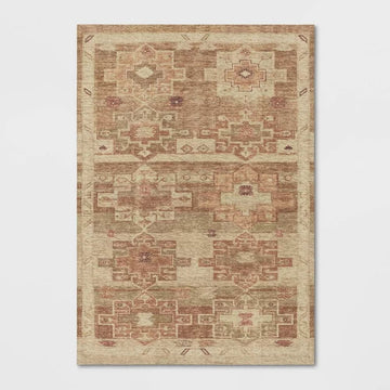5x7 Tan Transitional Rug