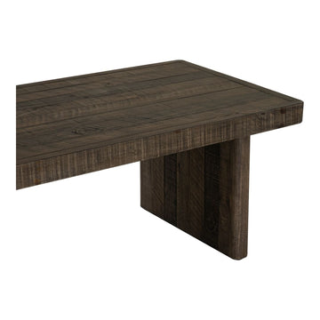 Brown Pine Moe's Home Coffee Table