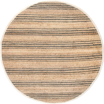 6' Round Lauren Liess Jute Rug, 274