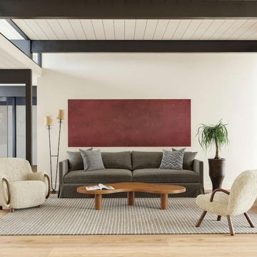 9x12 Grey Check Arvin Olano Wool Rug