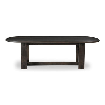 97" Black Oval Moe's Home Dining Table