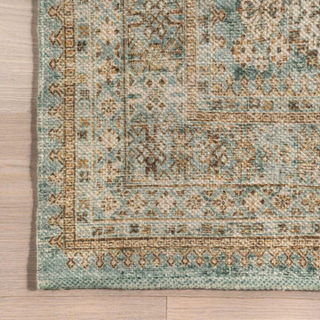 9x12 Aqua Prabal Gurung Wool Rug