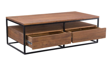 Industrial Wood Moe's Home Coffee Table