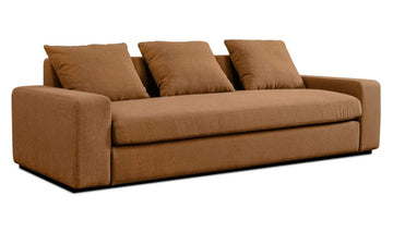 Rust Moe's Home Sofa