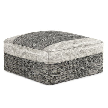 Grey Modern Pouf