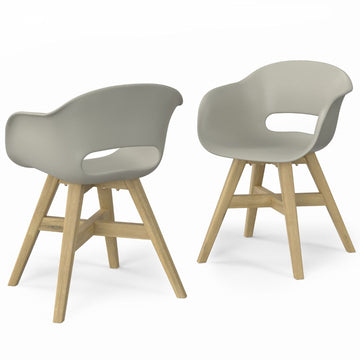 Taupe Modern Outdoor Chairs