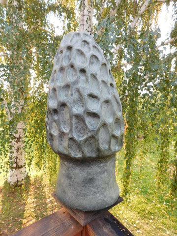 Morel Mushroom Garden Statue